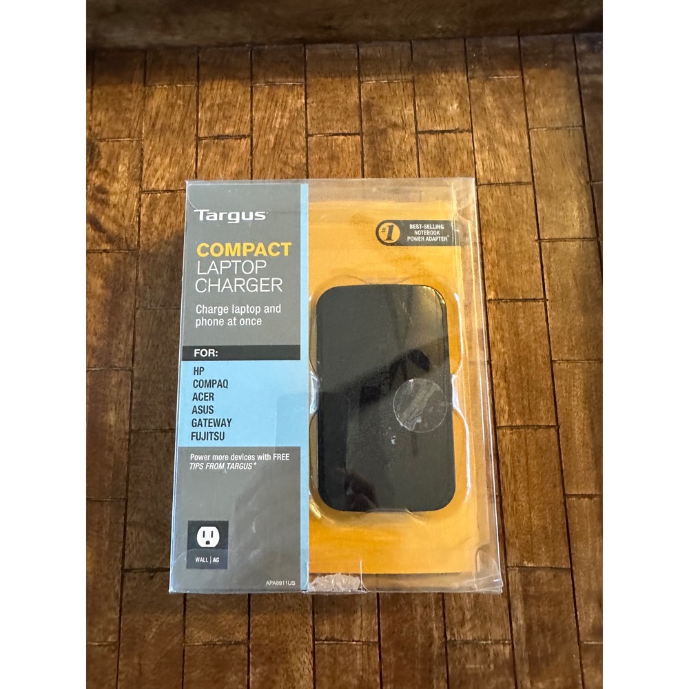 Targus Compact Laptop Charger Power Adapter HP Compaq Acer Asus Gateway‎